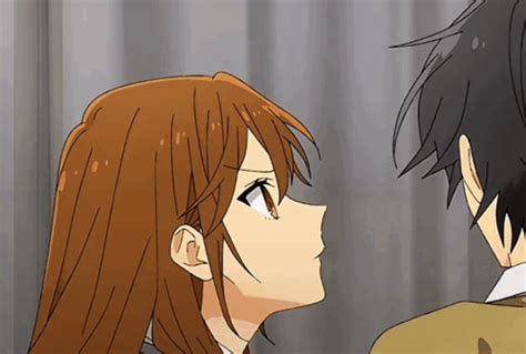 kiss gif anime|Anime Kiss GIFs